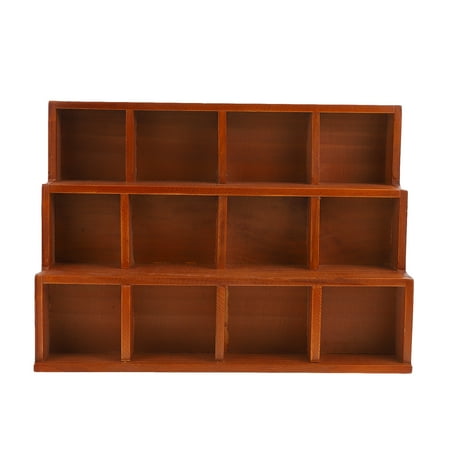 

Wooden Display Racks Handicrafts Storage Shelves Model Displaying Rack