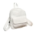 thumbnail image 1 of Sonducket Mini mochila para mujer, estructura duradera de gran capacidad para viajeros, mochilas de cordón para estudiantes y niñas Mochilas blanco, 1 of 6