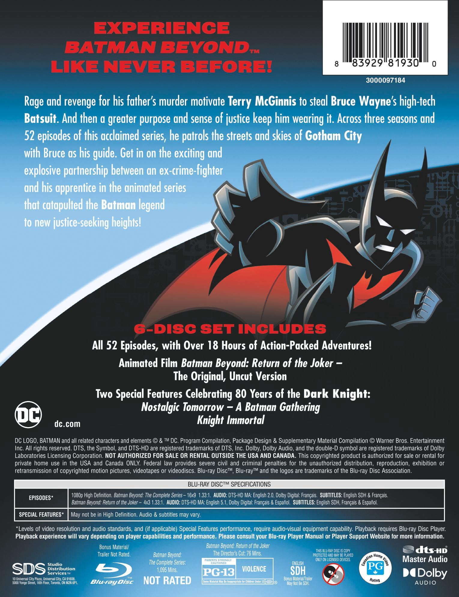 Batman Beyond: The Complete Series (Walmart Exclusive) (Steelbook) (Blu-ray)