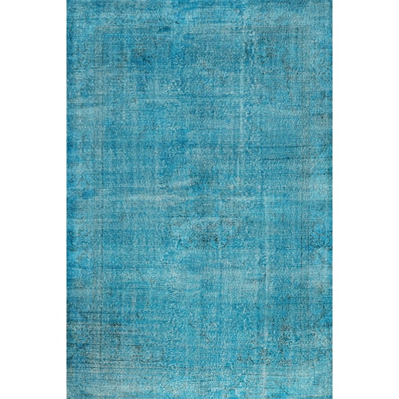 Turquoise Oriental Area Rugs for Living Room Washable Rugs Boho Moroccan Area Rug Soft Neutral Geometric Bohemian Carpet Distressed Indoor Rug for Bedroom Dining Room Office Foldable Nonslip Rug