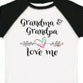 thumbnail image 4 of Inktastic Grandma and Grandpa Love Me Heart Grandchild Boys or Girls Toddler T-Shirt, 4 of 5
