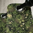 thumbnail image 3 of Ambesonne Sage Grommet Curtain, Spring Butterflies Ornate, 50" x 96", Yellow Black Green, 3 of 6