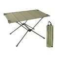 thumbnail image 3 of Almencla Foldable Camping Table with Storage Bag Outdoor Table for Travel Fishing BBQ Green, 3 of 8