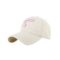 thumbnail image 2 of JingChun Bow-Tie Baseball Cap for Women Fashion Sun Hats for Women Trucker Hat Y2k Sun Cap Visor Cap Hiking Travel Trendy, 2 of 6