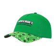 thumbnail image 1 of Minecraft Casquette de Baseball Jeunesse Ajustable à Imprimé Intégral Creeper, 1 of 7