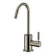 thumbnail image 1 of Punto de uso Grifo para beber de agua fría con pico giratorio de cuello de cisne - Níquel cepillado Whitehaus WHFH-C1010-BN, 1 of 1