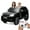 Black, variant on 2025 New 24V Officially Licensed Land Rover Ride On Car, 2-Seater, Parent Remote Control, 3 Speeds, Wireless Music, Spring Suspension, Led Lights, Electric Car for Kids Ages 37-95 Month