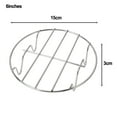 thumbnail image 1 of 6/7/8/9 Inch Air Fryer Accessory Single-layer Grill Rack Grid Bakings Tray Racks, 1 of 8