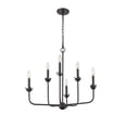 thumbnail image 4 of 29706-MB Millennium Lighting Freesia - 6 Light Chandelier-24.38 Inch Tall and 28 Inch Wide, 4 of 6