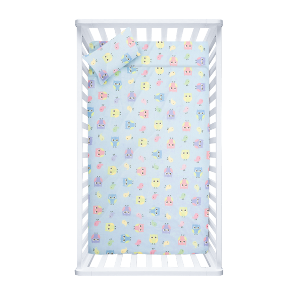 Sabanitas de camiseta CHIQUI MUNDO Buhitos