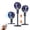 Light Ashy, variant on Oscillating Standing Fan, Oscillating Floor Fan with Remote Control, Adjustable Height Pedestal Fan, Quiet Airflow, Lightweight Pedestal Cooling Fan for Home, Room, Office, Ventilation Accessory