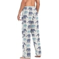 thumbnail image 5 of GZHJMY Elephant Pajama Pants for Men, Lounge Pants Lightweight Men Pajama Bottoms with Drawstring Pockets, Christmas New Year Birthday Gifts, Medium, 5 of 6