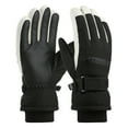 thumbnail image 1 of Insulated Ski And Cycling Warm Weather Mittens For Youth Winter Sports With Touchscreen Compatibility And Grips, 1 of 3