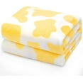 thumbnail image 6 of Yellow Cow Print Blanket Soft Flannel Blanket Fleece Cute Cow Blankets for Couch Sofa Cow Gifts Warm Cozy Cow Decor Throw Blanket, 6 of 6