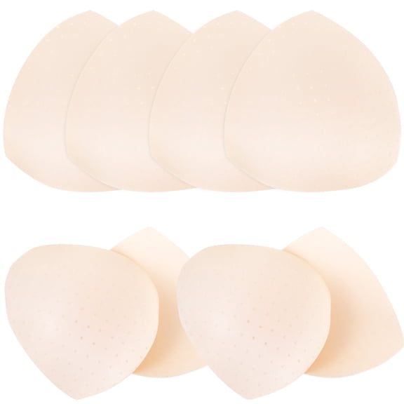 OUNONA 8 Pcs Support Breathable Bra Pads Women's Miss