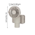 thumbnail image 3 of On Fan For Umbrella Portable Handheld 180° Adjustable USB Charging Personal Fan For Women/Travel/Beach/Sunny Days/Camping High Powe Fan Small Spray Fan Solar Powe Fan for Camping Fans Portable, 3 of 5