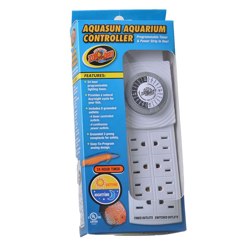 Zoo Med AquaSun Aquarium Controller Timer & Power Strip