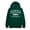 Charcoal Heather, variant on Oshkosh Wisconsin Classic Established Premium Cotton Hoodie