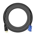 thumbnail image 1 of Miangastore PIXNOR Câble 3 Mètres vers VGA Professionnel vers VGA Utilisé pour le Transfert Lecteur vers Télé (Sans Puce Intégrée), 1 of 8