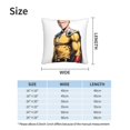 thumbnail image 4 of Fundas de almohada de terciopelo de One Punch Man, fundas de almohada decorativas suaves y acogedoras con cremallera oculta para dormitorio, sofá, sillón, funda de almohada de terciopelo, 4 of 8