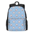 thumbnail image 2 of Zufioo French Bulldog Head Pattern Adult Backpack,Wear-resistant and Breathable Multi-pocket Backpack, Suitable for Travel, Business and Outdoor Activities, 2 of 9