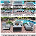 thumbnail image 2 of Patioflare Leaf Modular 3-Seater Patio Sofa, Grey, 2 of 7