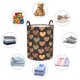thumbnail image 4 of Fotbe Heart Cesto de Ropa con Asas, Cesto Impermeable de Gran Capacidad, Bolsa de Lavado para Dormitorio, Cesto de Ropa con Ruedas y Asas-Small, 4 of 6