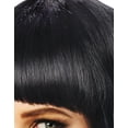 thumbnail image 2 of Costume Culture by Franco 21082-01 Womens Bob Wig, Black, 2 of 4