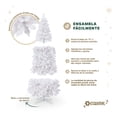 thumbnail image 4 of Árbol de Navidad Pino Canadiense Tipo Lápiz, Esquimal (Blanco Nacarado, 2.20 m), 4 of 6