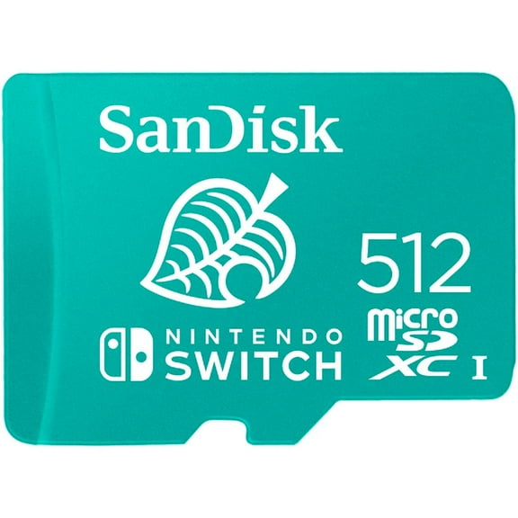 Memoria Micro SD 512GB SANDISK Nintendo Switch Oficial SDSQXAO-512G-GNCZN