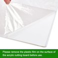 thumbnail image 3 of Acrylic Cutting Boards for Kitchen Counter, 16x13 in Clear Cutting Board with Lip, Non Slip Countertop Cutting Board Acrylic Countertop Protector Home Restaurant\u2026, 3 of 7