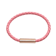 thumbnail image 1 of Pulsera para Mujer LuckyLy Piel Vegana Acero Inoxidable Modelo Cala Rosa UNITALLA, 1 of 6