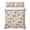 Burnt Orange Yellow Beige, variant on Twin Quilt Set 68''x86'', Pink Yellow Floral Lightweight Summer Bedspread Coverlet Set with 2 Pillow Shams, Spring Flowers Elegant Pastoral Leaves Breathable All Season Quilt Bedding for Dorm/Bedroom