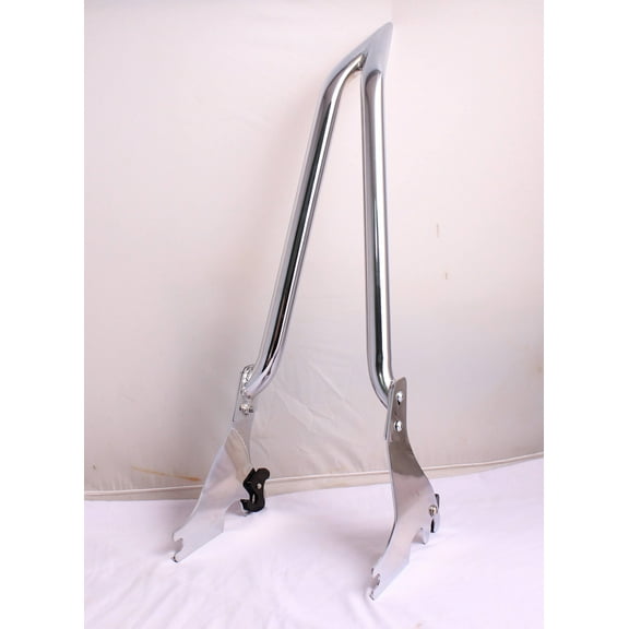 TALL BACKREST SISSY BAR 4 HARLEY 2004-24 XL XLH SPORTSTER CHROME 1.5 SIZE BAGGER