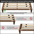 thumbnail image 6 of Continental Sleep, 0.75” horizontal Heavy Duty Mattress Support Wood Slats, Full XL, 6 of 7