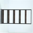 Demi Bonn 67" Book Shelf, 5-Tier Bookcase Storage Organizer with Open Shelves for Home Living Room, Office, Brown