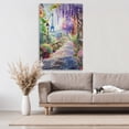 thumbnail image 2 of Stupell Industries Wisteria Walkway in Paris Canvas Wall Art design by LSR Creative Studio, 45 x 30, 2 of 7