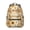 Sunflower and Bee, variant on Sunflower and Text Black Pattern Backpack for School, Cute School Bag with Adjustable Shoulder Straps and Padded Back, 15.3"x11"x7.1"