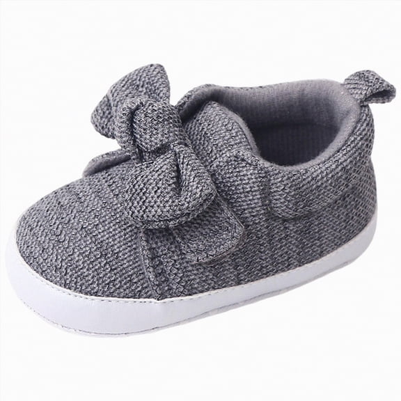 Yindaity Baby Sneakers Toddler Sneakers Baby Boys & Girls Barefoot Shoes Lightweight Breathable Walking Running Tennis Athletic Sport Shoes(Grey,Size5)
