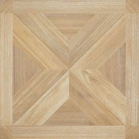 Achim Tivoli Maple X Parquet 12x12 Self Adhesive Vinyl Floor Tile - 45 Tiles/45 sq. ft.