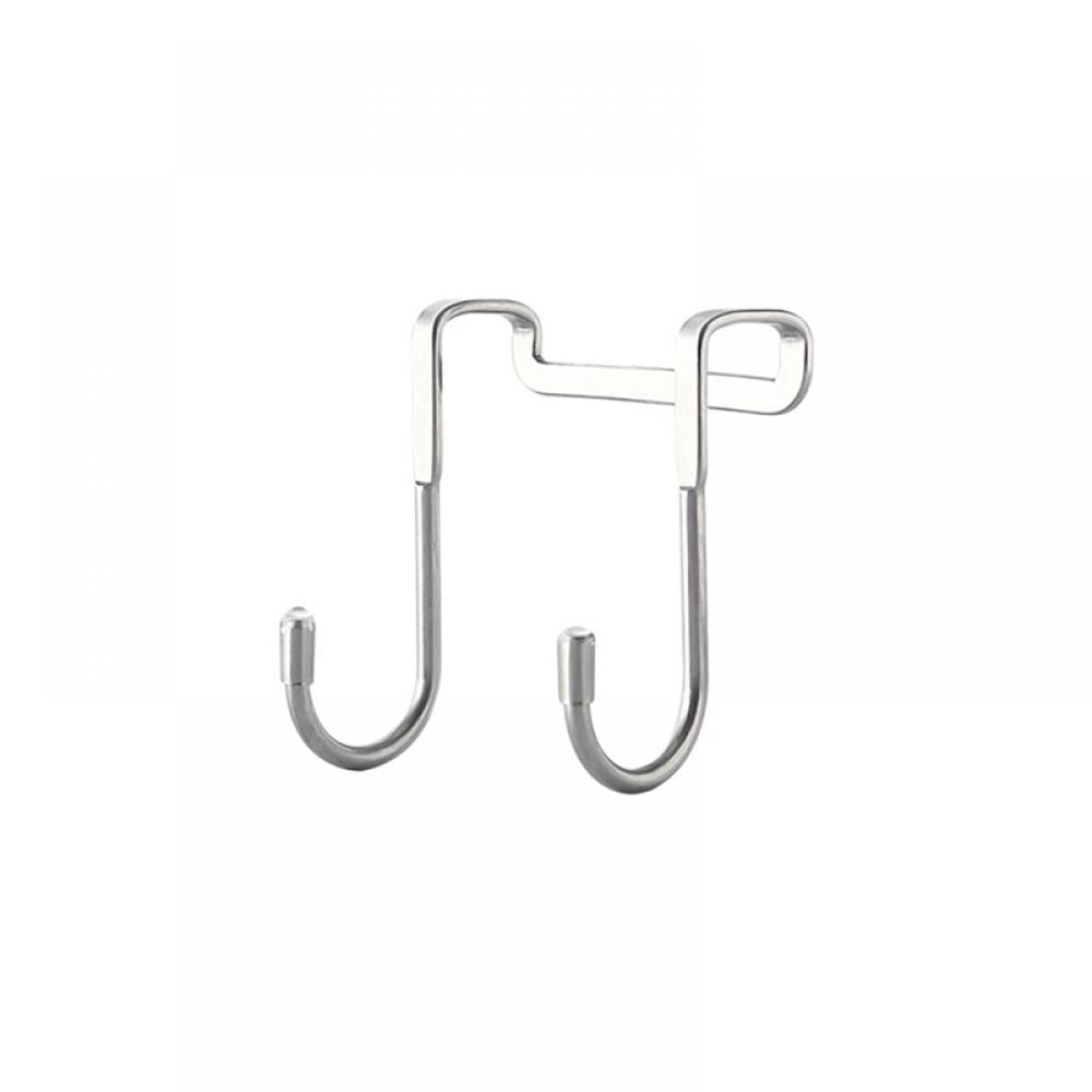 5Pcs S Shape Hooks 304 Stainless Steel Hanger for Kitchen Bathroom Closet Store 