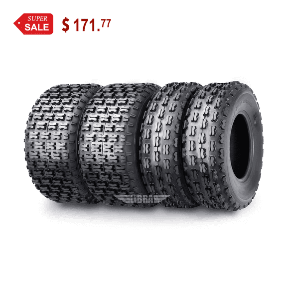 Full Set Wanda Sport ATV tires 21x7-10 21x7x10 & 20x10-9 20x10x9 4PR