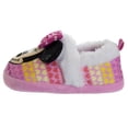thumbnail image 5 of Disney Minnie Mouse "Colors of Love" Toddler Girls' Dual Sizes Nylex Fabric Slippers - Pink, 7-8, 5 of 8