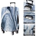 thumbnail image 5 of Travel Luggage Cover Suitcase Protector Fits 18-32 Inch Luggage Wheel Covers Patterned Travel Related Items Flower Luggage Protector Elastic Luggage Anti-scratch Suitcase Cover M, 5 of 5