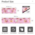 thumbnail image 3 of Yayeee Faucet Mat for Kitchen Sink 30" Diatomite Long Splash Guard Pad, Cartoon Doughnuts, 2 Pack, 3 of 7