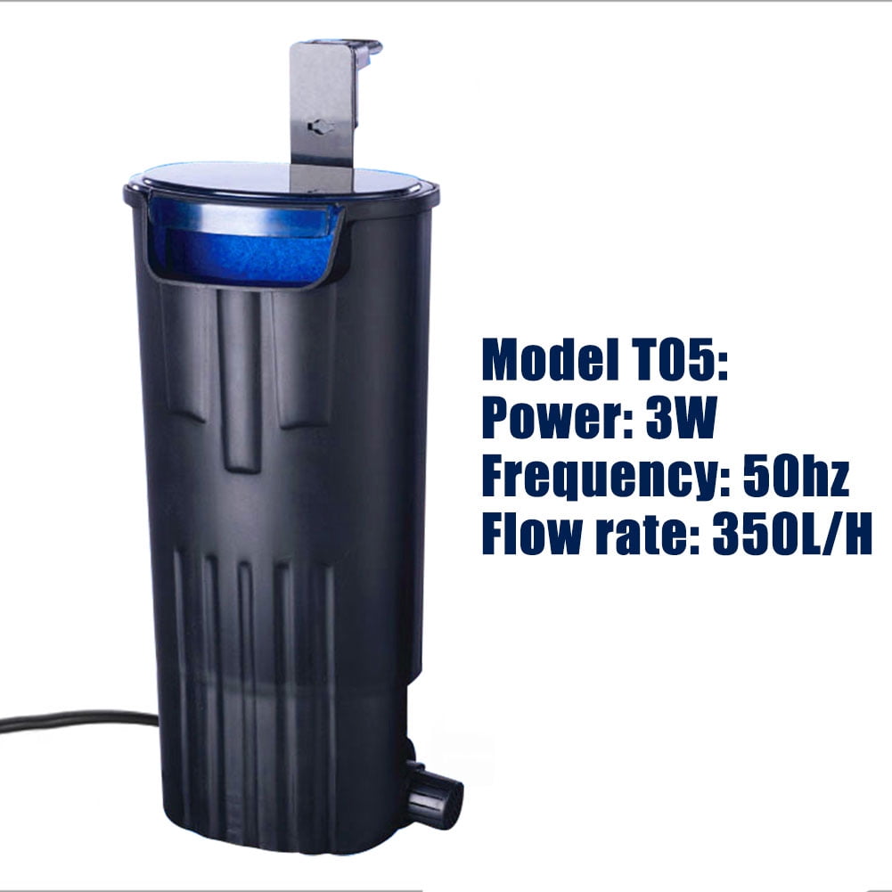 Aquarium Turtle Filter Low Water Level Turtle Tank BuiltIn Filter
