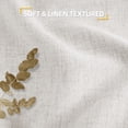 thumbnail image 4 of Full Blackout Curtains for Bedroom & Living Room, Grommet Drapes, Thermal Insulated Textured Blackout Curtains 2 Panels Set, W50" x L84", Beige, 4 of 7