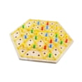 thumbnail image 4 of Juego de ajedrez triangular con cadena, juego de mesa de estrategia, juego de interacción entre padres e hijos, rompecabezas lógicos, juego de mesa, 4 of 9