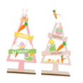 thumbnail image 4 of 2 letreros de madera de Pascua para centros de mesa, decoración de Pascua, bandeja escalonada para habitación, hogar, granja, escritorio., 4 of 9