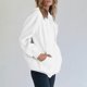 thumbnail image 5 of Tops de verano para mujer,Sudadera de manga larga de color liso para mujer, cuello redondo, corte holgado, poliéster, ropa informal para el hogar, sopatenor, 5 of 9